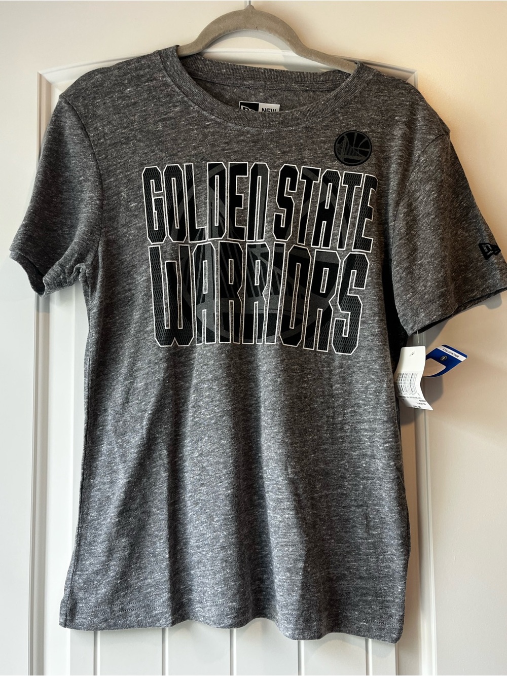 Golden State Warriors  Gray Short-Sleeve Tee Small
